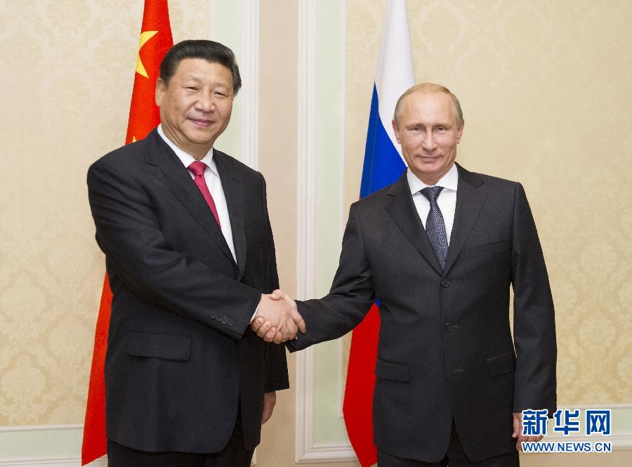 习近平会见俄罗斯总统普京：中俄应相互借力给力
