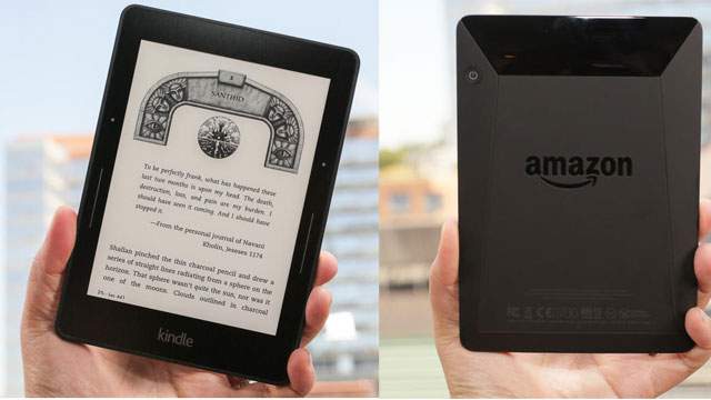 亚马逊新款阅读器Kindle Voyage:点边框翻页