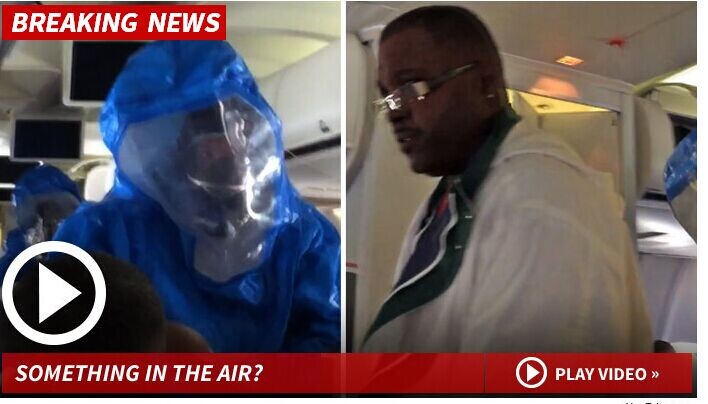 美一男子乘飞机故意称自己感染埃博拉引发恐慌