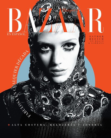 小仙女艾瑟·希施登《Bazaar》封面 大兴60年