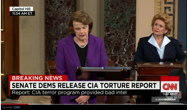 美参院公布CIA酷刑报告 斥其逼供手法残酷且无效