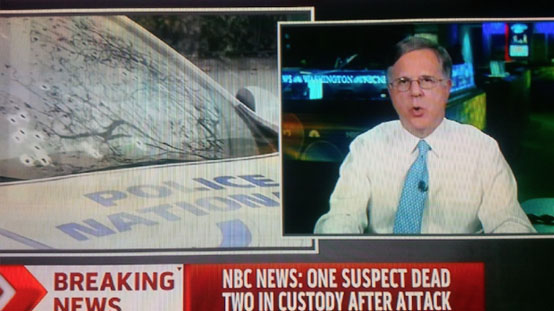 美NBC报道出乌龙 误称袭击巴黎杂志社嫌犯已死
