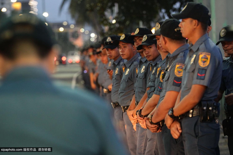 菲律宾交警将穿尿不湿 全程维持教皇到访期间秩序
