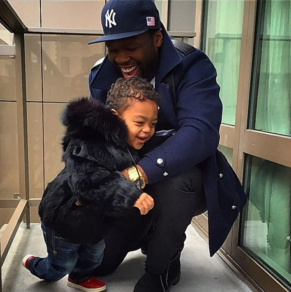 歌手50 Cent两岁儿子400万天价签约模特公司