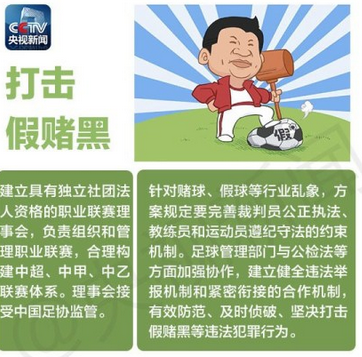 解读中国足球改革总体方案:体制改革清除障碍