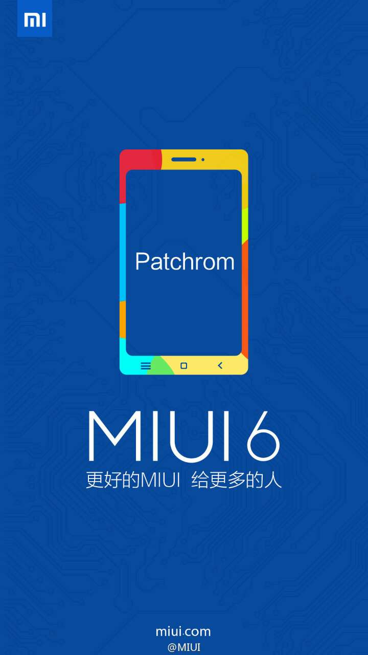 MIUI 6发布Patchrom,第三方机型适配将全面启