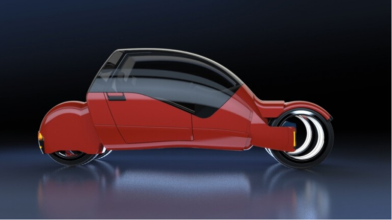 新式概念车会分身:可变2个摩托车