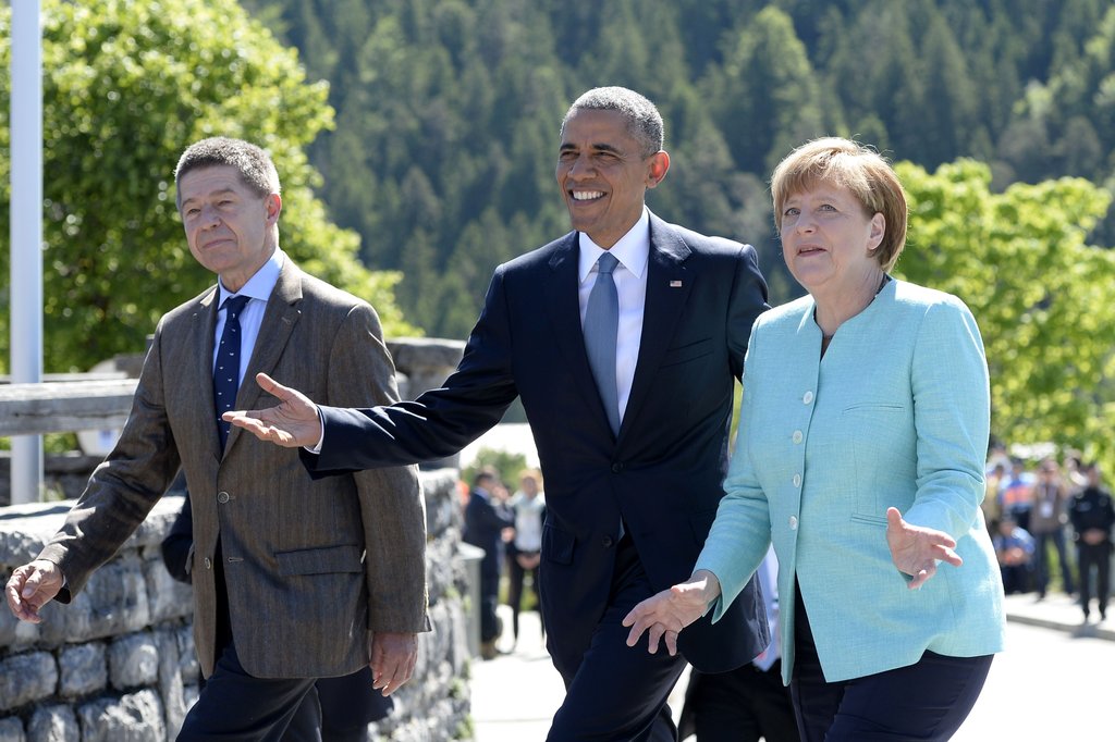 G7峰会即将于德国召开 默克尔与奥巴马出席早