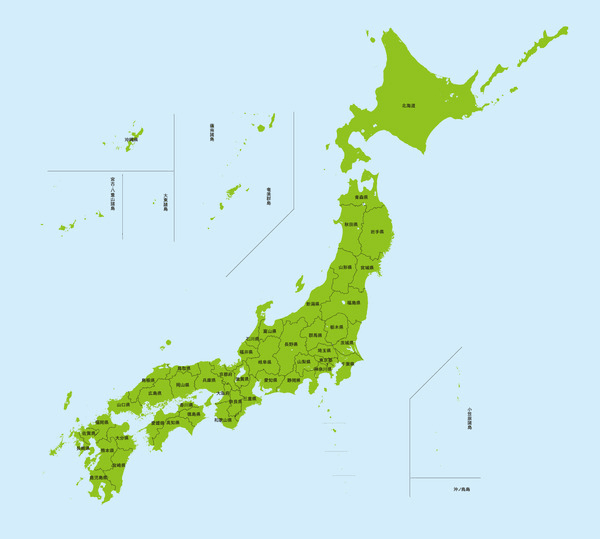 日本盘点民众心中形状最美的都道府县排名