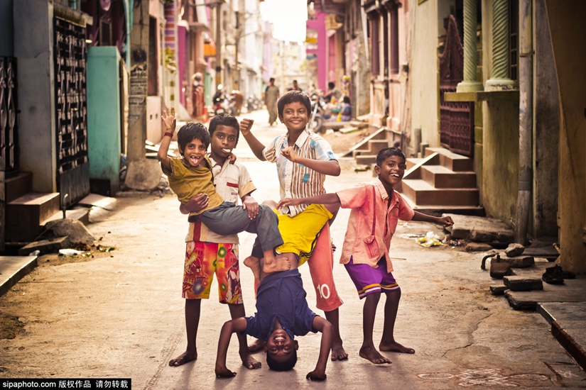 镜头下的孟加拉国 记录灿烂童真的笑脸