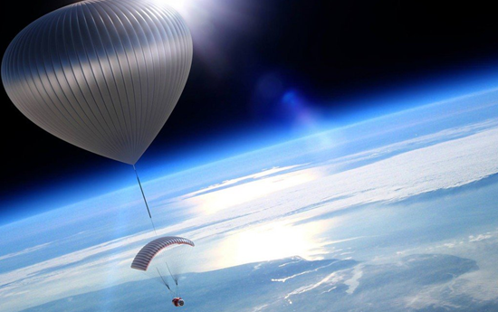 热气球太空边缘之旅或成真!只需7.5万美元