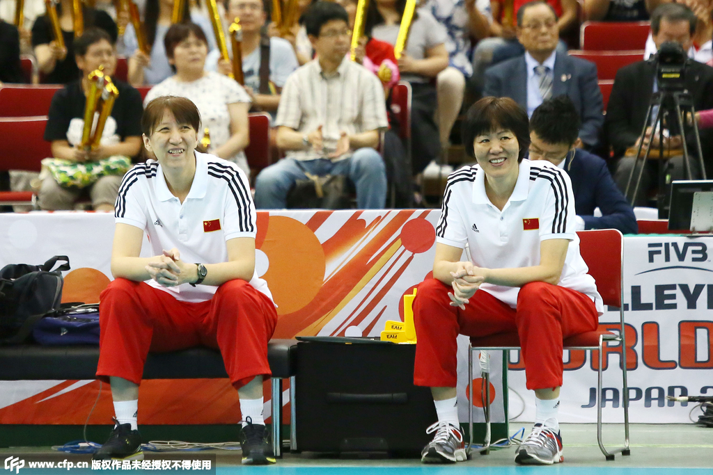女排世界杯中国队3:1大胜日本队 并获里约奥运