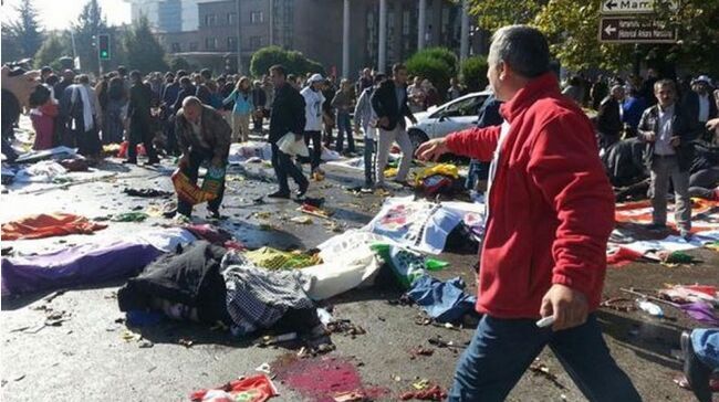 土耳其首都火车站附近发生爆炸案 致多人伤亡