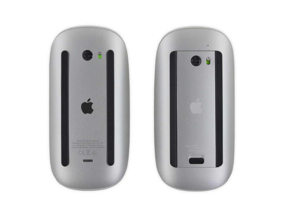 苹果Macic Mouse2代鼠标拆解:电池比手机大