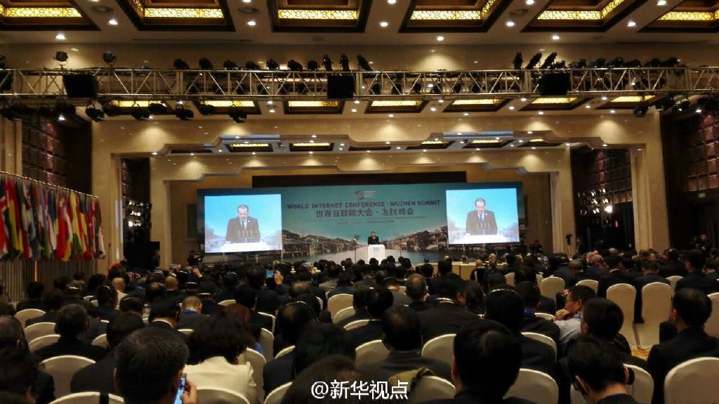 第二届世界互联网大会开幕式哈萨克斯坦总理全中文致辞