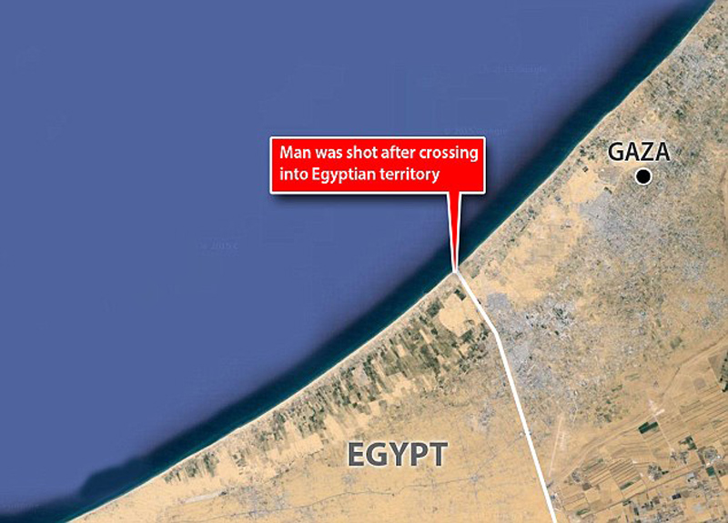 巴勒斯坦男子在埃及边境游泳遭枪杀