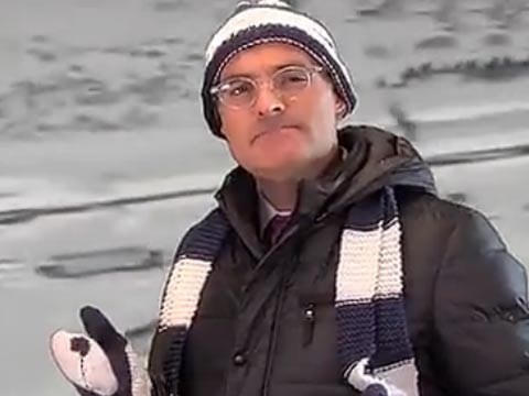 美国校长宣布下雪停课的搞笑MV