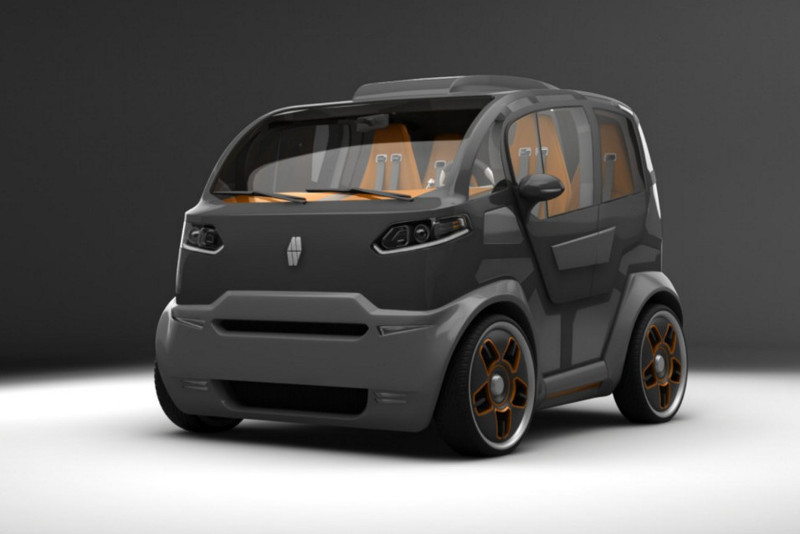 未来城市代步车长这样