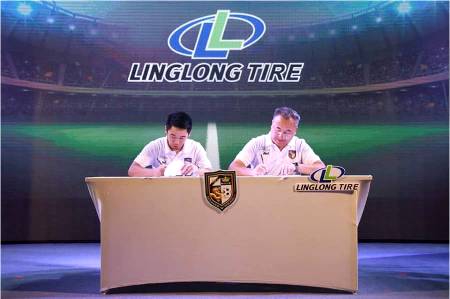 玲珑轮胎成泰国足球俱乐部顶级赞助商