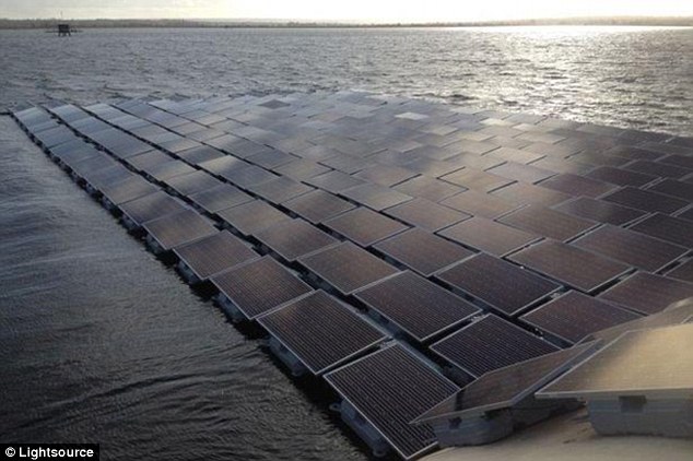 最大输出功率6.3兆瓦 英建最大水上太阳能发电