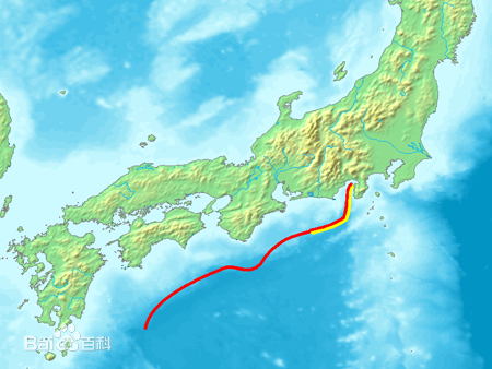 日本南海海槽每年向本土移6厘米“宿命”强震或致32万人死