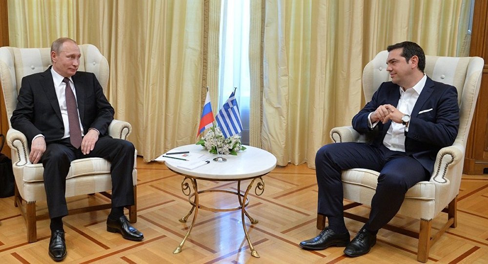 普京与希腊总理举行会谈 强调美国在欧部署导弹是俄直接威胁