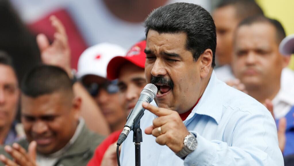 委内瑞拉总统马杜罗呼吁民众抗议OEA干涉内