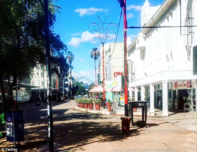 津巴布韦经济危机引罢工 街道冷清俨然“空城”