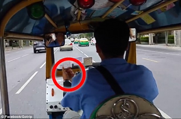 游客泰国街头被抢劫 嘟嘟车司机疑与嫌犯串谋