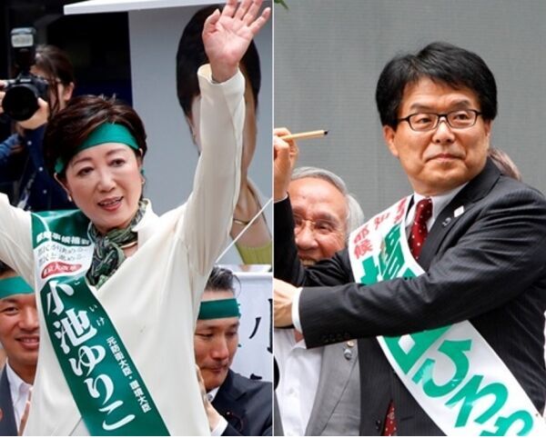 日东京都知事候选人提倡政策被指与前知事舛添高度相似
