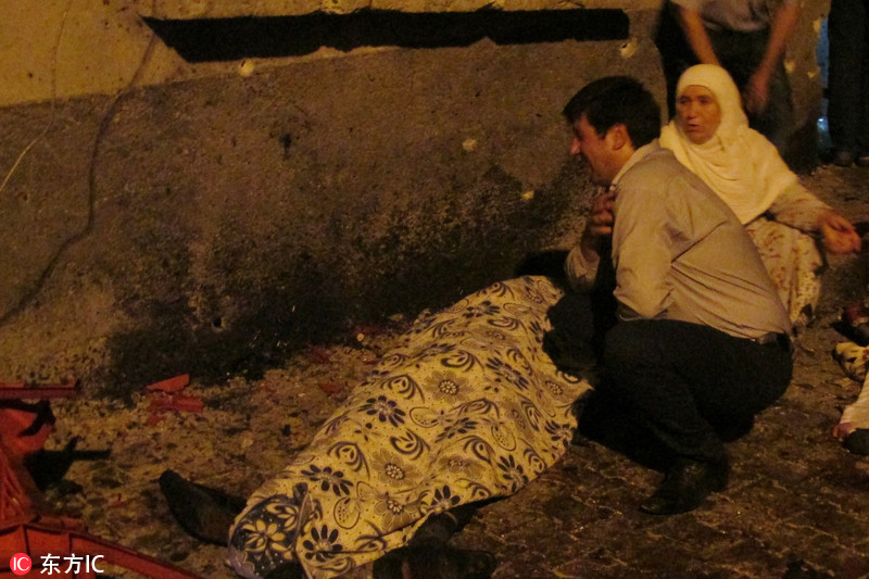 土耳其一婚礼现场遭遇恐怖袭击 已致22人死94伤