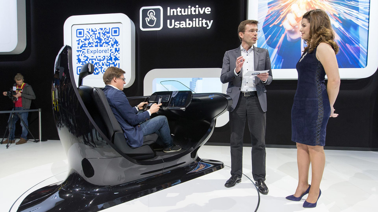 大众发布数字智能概念车舱 配3D仪表显示屏