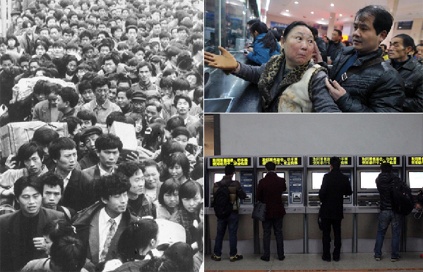 回家的路有多远?10张图看中国人的春运记忆