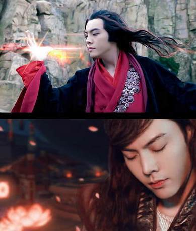 角色:丁隐 魔 出自:蜀山战纪 扮演者: 陈伟霆