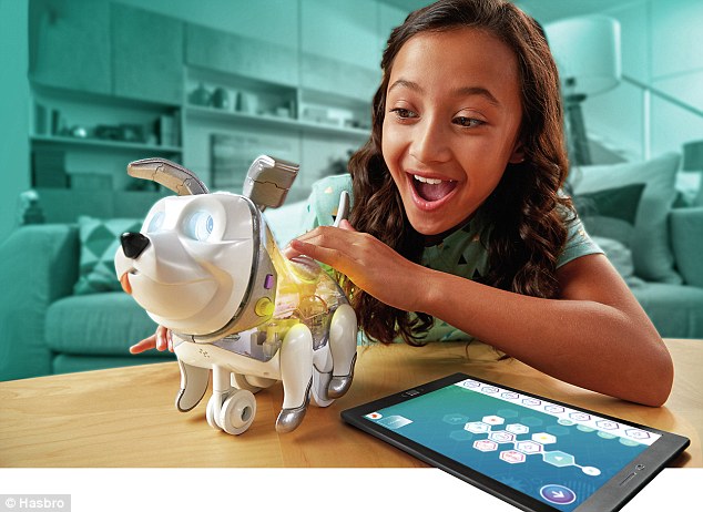 美玩具公司研发小狗机器人 助孩子学习基础编