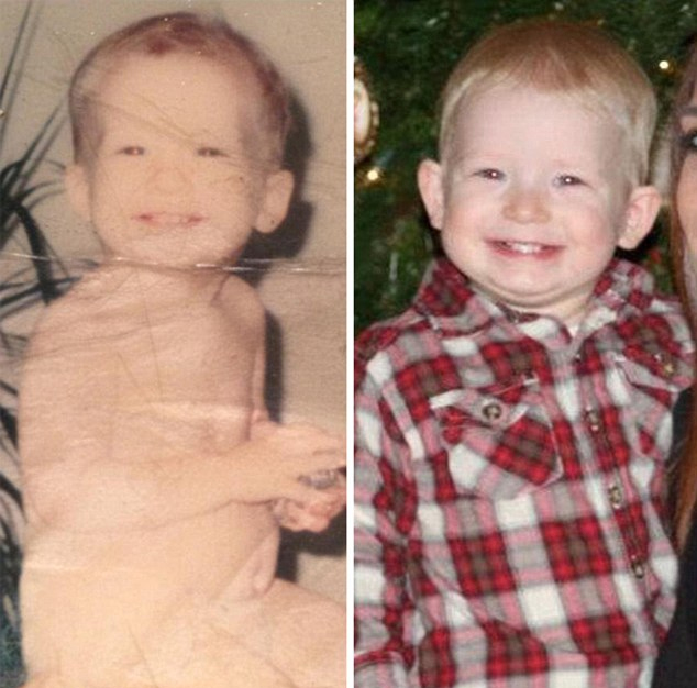 基因强大！父母子女同年龄照片相似度惊人