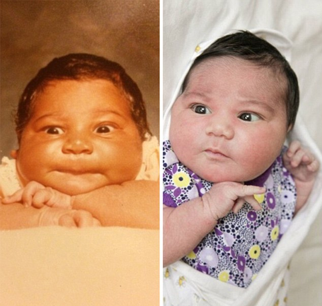 基因强大！父母子女同年龄照片相似度惊人