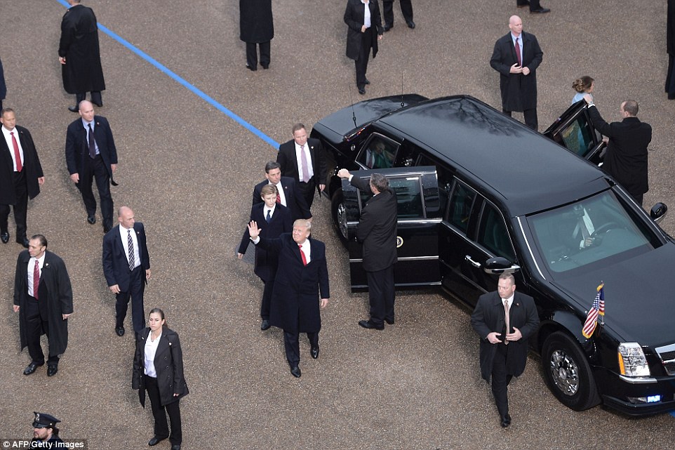 美国总统特朗普最新座驾“野兽”细节曝光