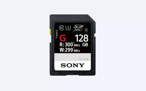 索尼发布全球最快SD卡 每秒最高写入299MB