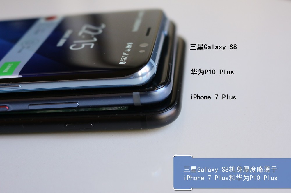 S8\/iPhone 7P\/P10 三大旗舰手机实力PK
