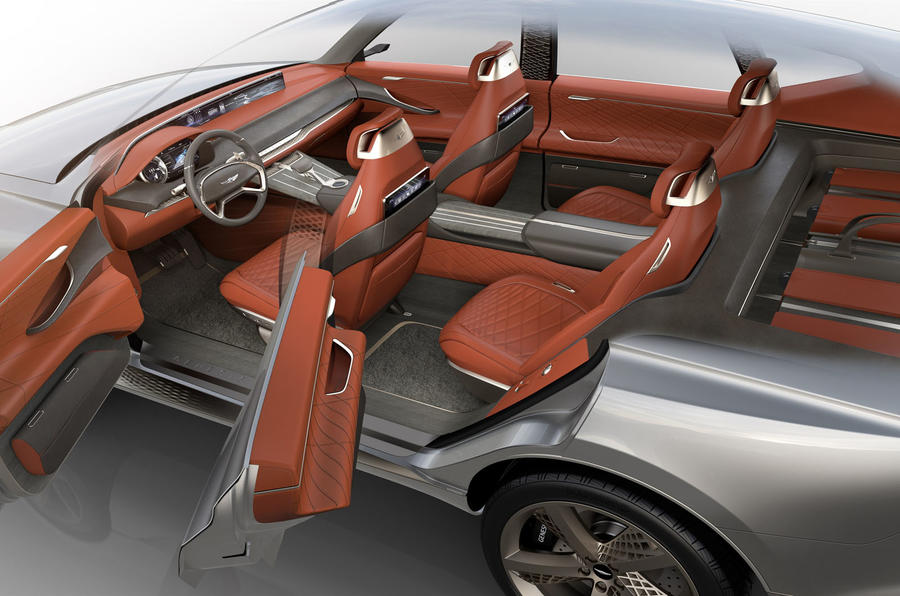 现代捷恩斯氢燃料电池SUV纽约亮相 新设计前瞻