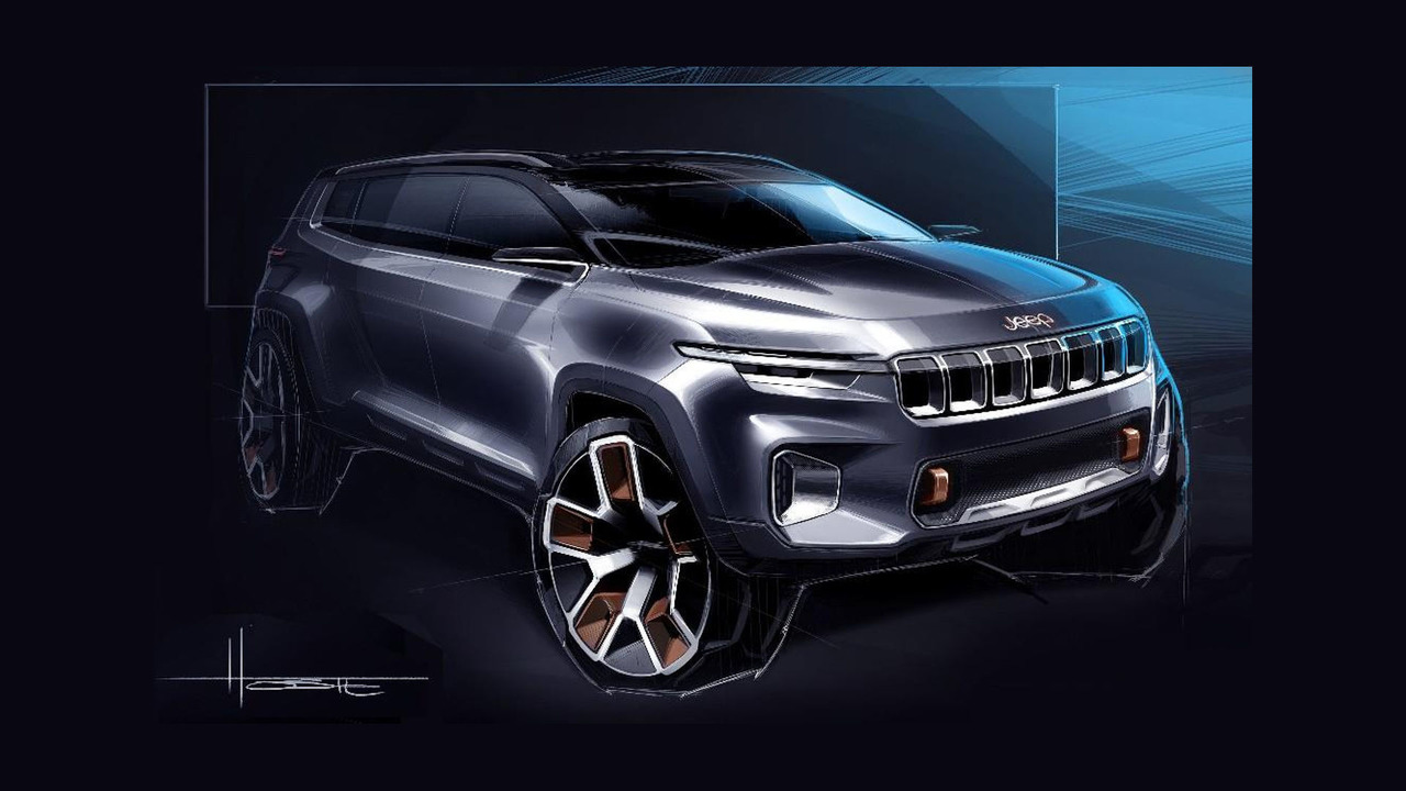 Jeep云图概念车“现形” 将于上海车展正式亮相
