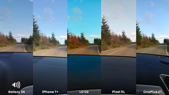 拍照对比:苹果7 Plus、三星S8谷歌Pixel、一加