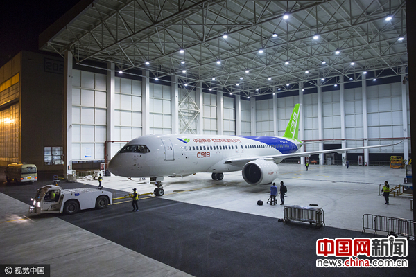 外媒:C919的首飞对中国航空制造业具有标志性