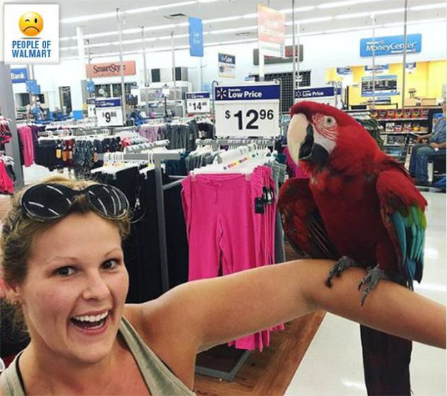 沃尔玛可以说是怪咖聚集地了 沃尔玛可以说是怪咖聚集地了图片