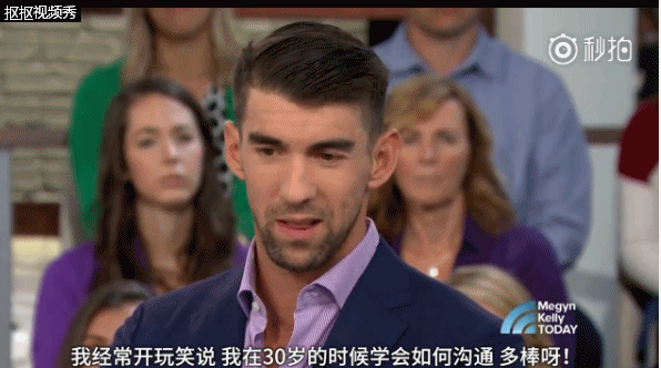 gif-菲尔普斯自曝被焦虑症折磨多年 原因让人捧腹
