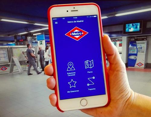 西媒:马德里地铁App推延误提醒功能 提供中文