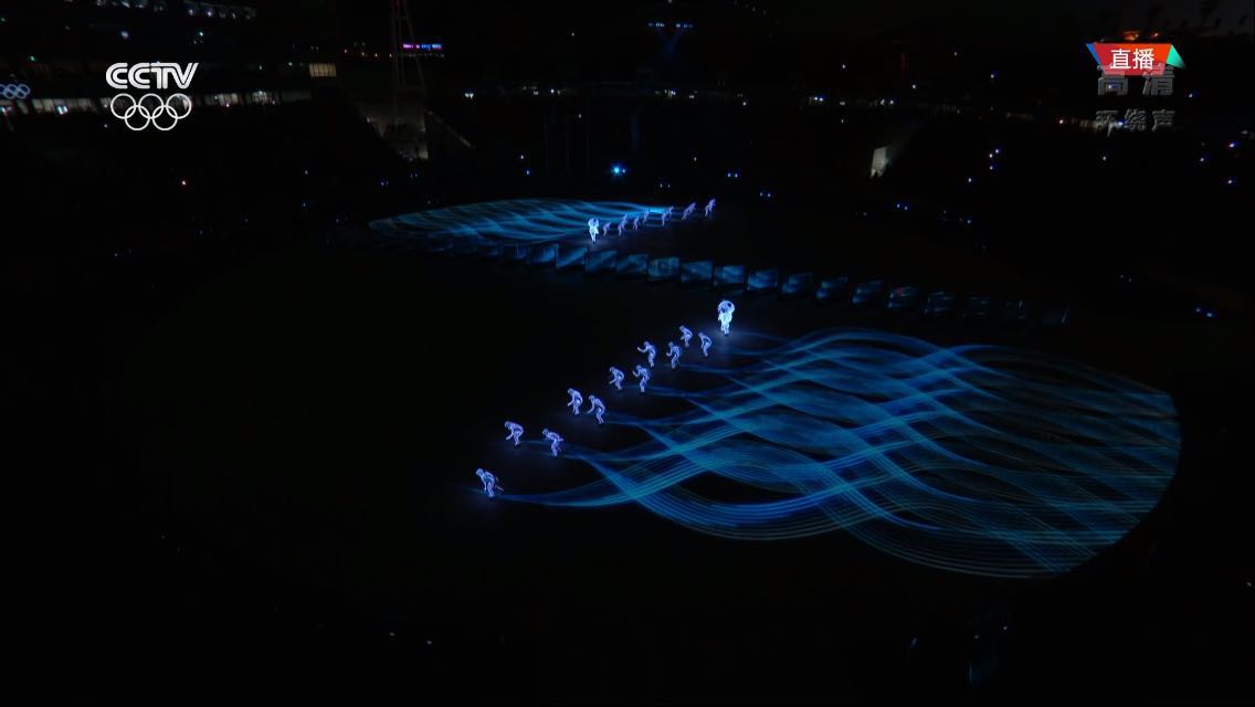 当地时间2月25日，2018平昌冬奥会闭幕式在平昌奥林匹克体育场举行，“北京八分钟”现场演出精彩夺目，惊艳全场。