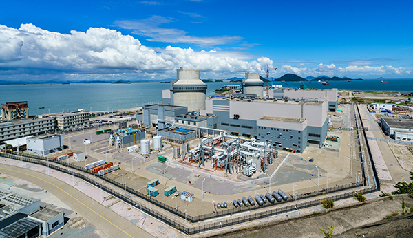 台全球核电首堆相继并网发电,分别位于广东、