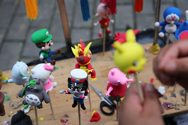 捏面人_捏面人月收入